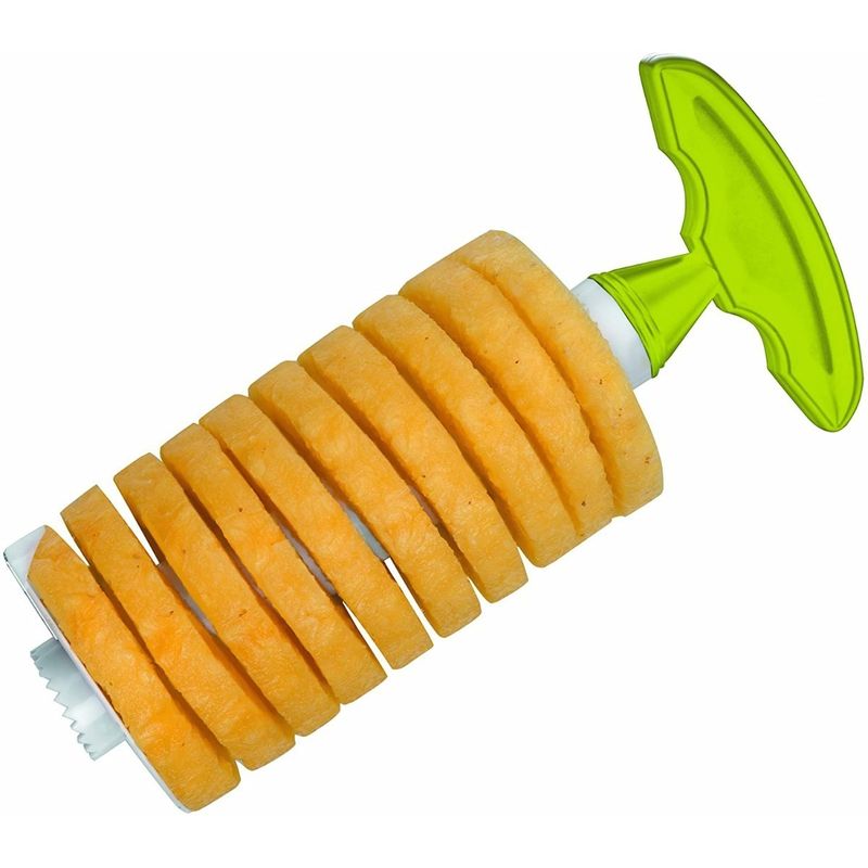 GENERICO - Pelador Cortador De Piñas Extractor De Piña Acero Inoxidable.