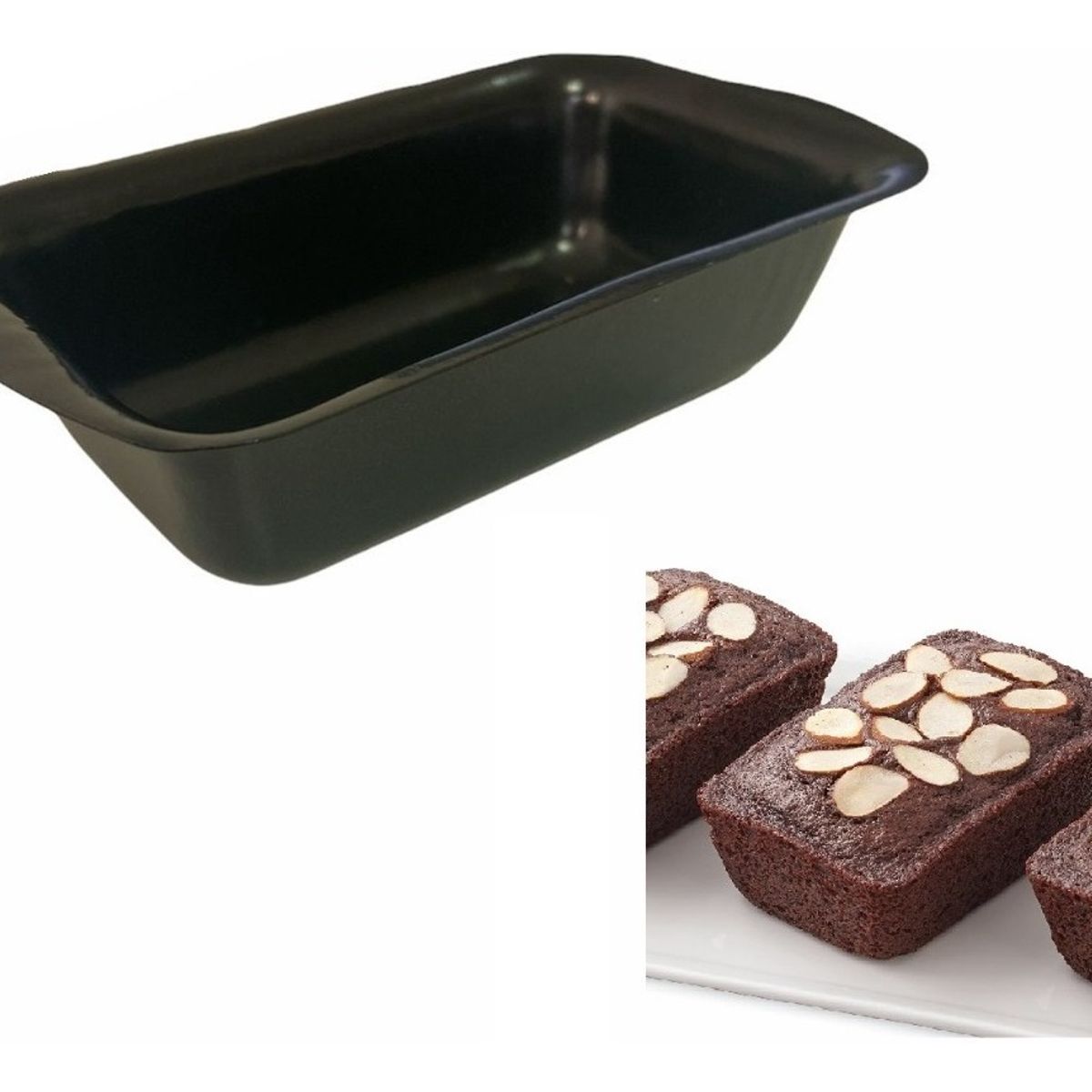 GENERICO - Molde Pan Molde Para Pan De Molde Rectangular Queque 85mm.
