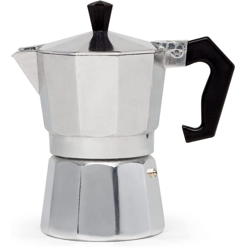 GENERICO - Cafetera Italiana Cafetera Italiana Inoxidable Cafetera 3taz.