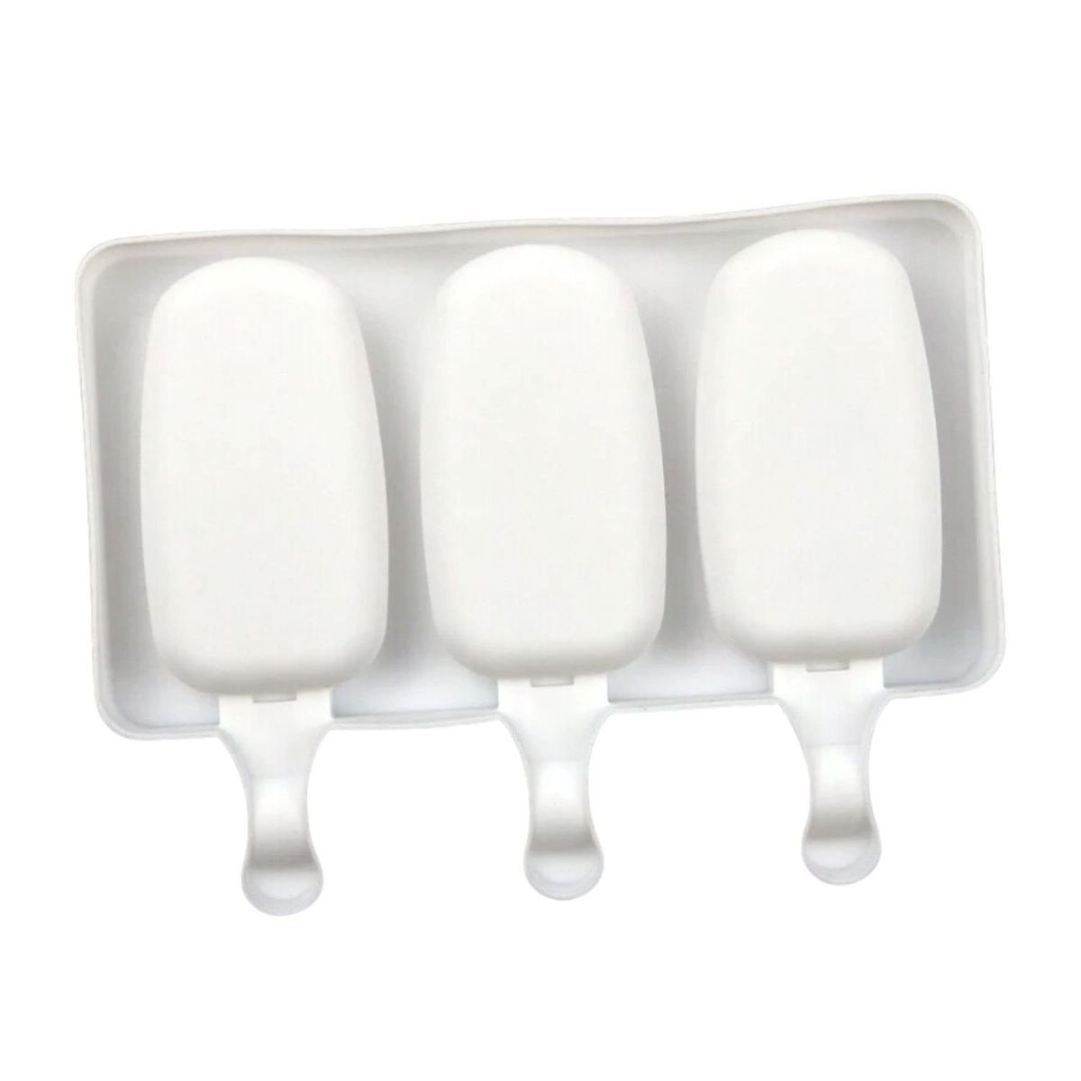 GENERICO - Moldes De Silicona Para Helados Molde Paletas Helado Cn Tapa..