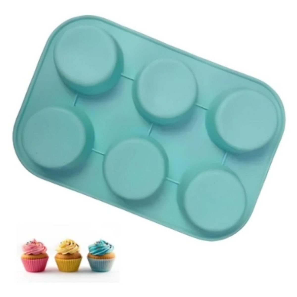 GENERICO - Moldes Silicona Moldes Cupcake Molde Muffin Moldes Magdalena.
