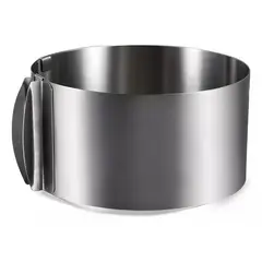 GENERICO - Molde De Torta Moldes Para Tortas Anillo Redondo Ajustable.