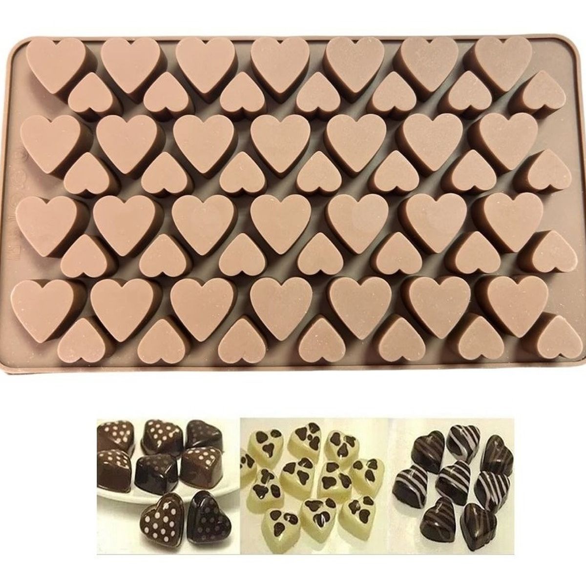 GENERICO - Molde De Silicona De Corazon