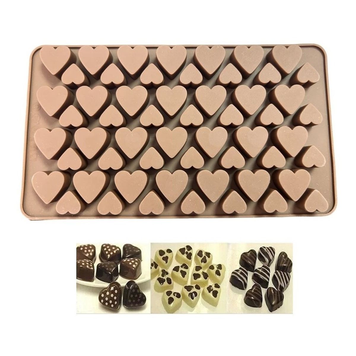 GENERICO - Molde De Silicona De Corazon