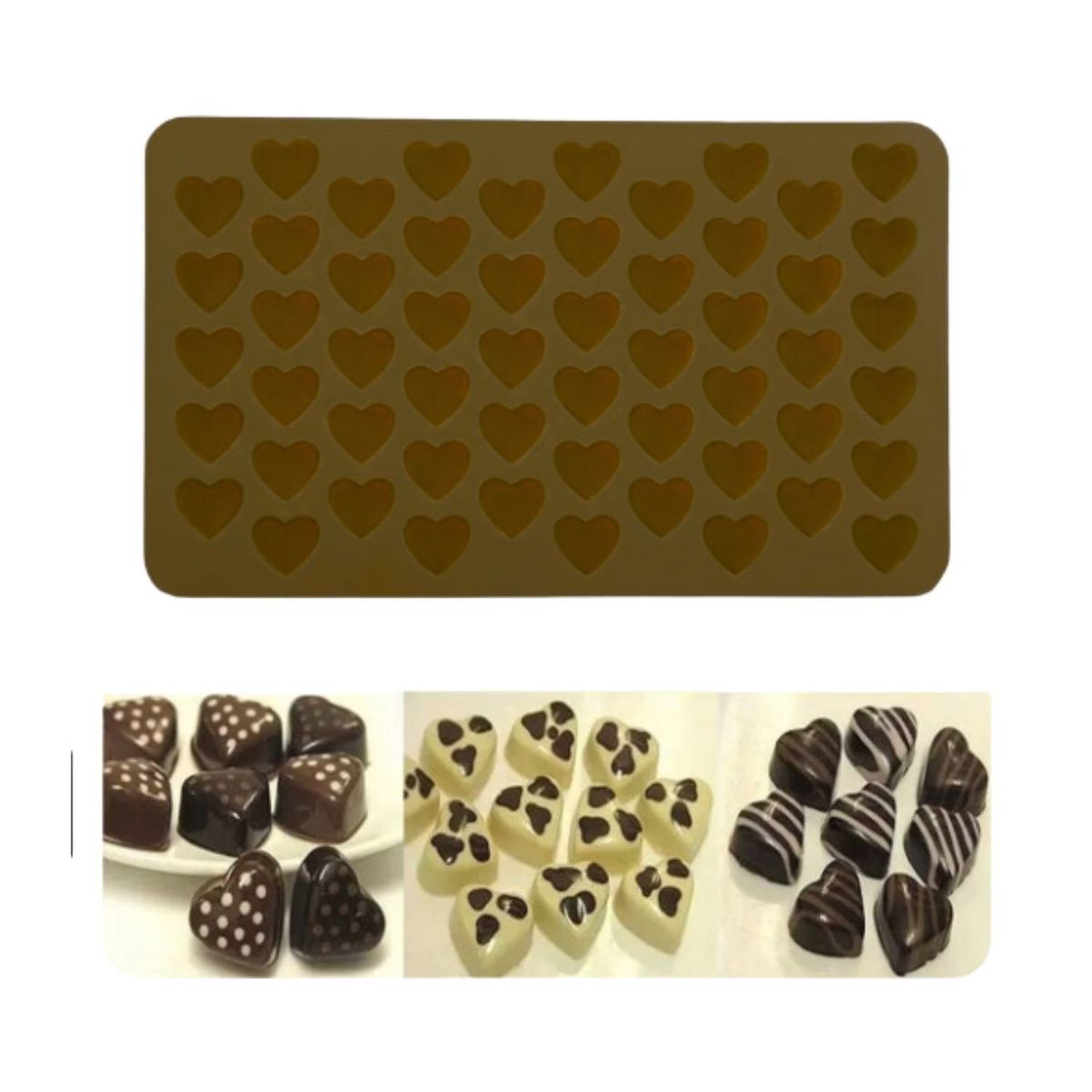 GENERICO - Molde De Silicona De Corazon