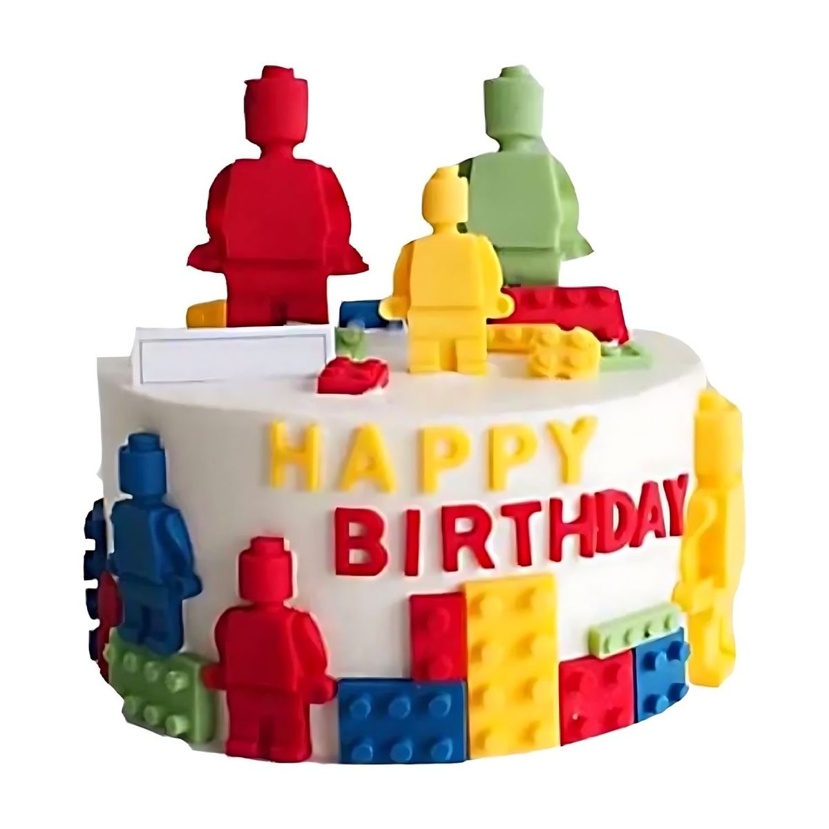 GENERICO - Molde De Robot Molde De Silicona Muñeco Bloque Molde 5cav.