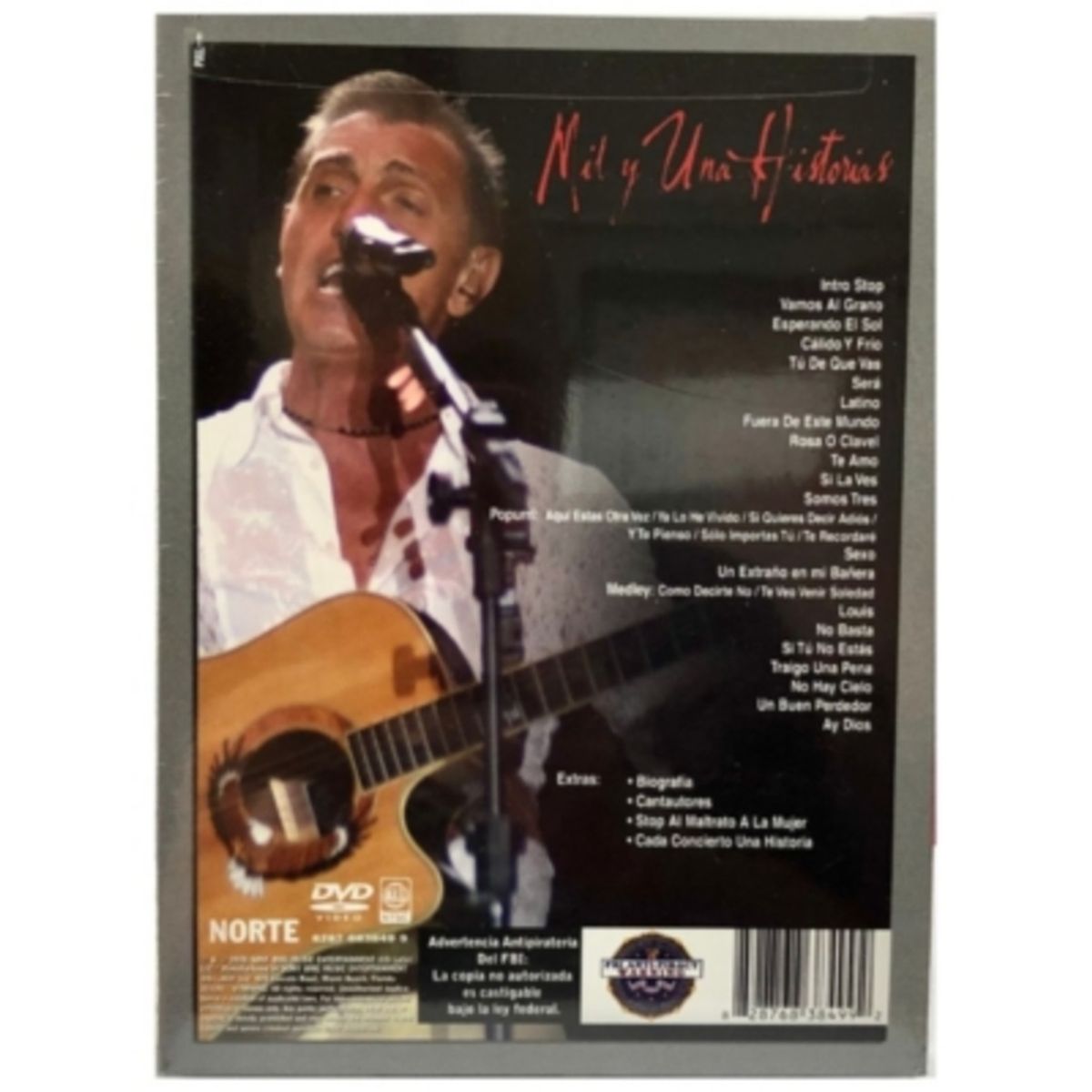 HITWAY MUSIC - FRANCO DE VITA-MIL Y UNA HISTORIAS EN VIVO-DVD HITWAY MUSIC