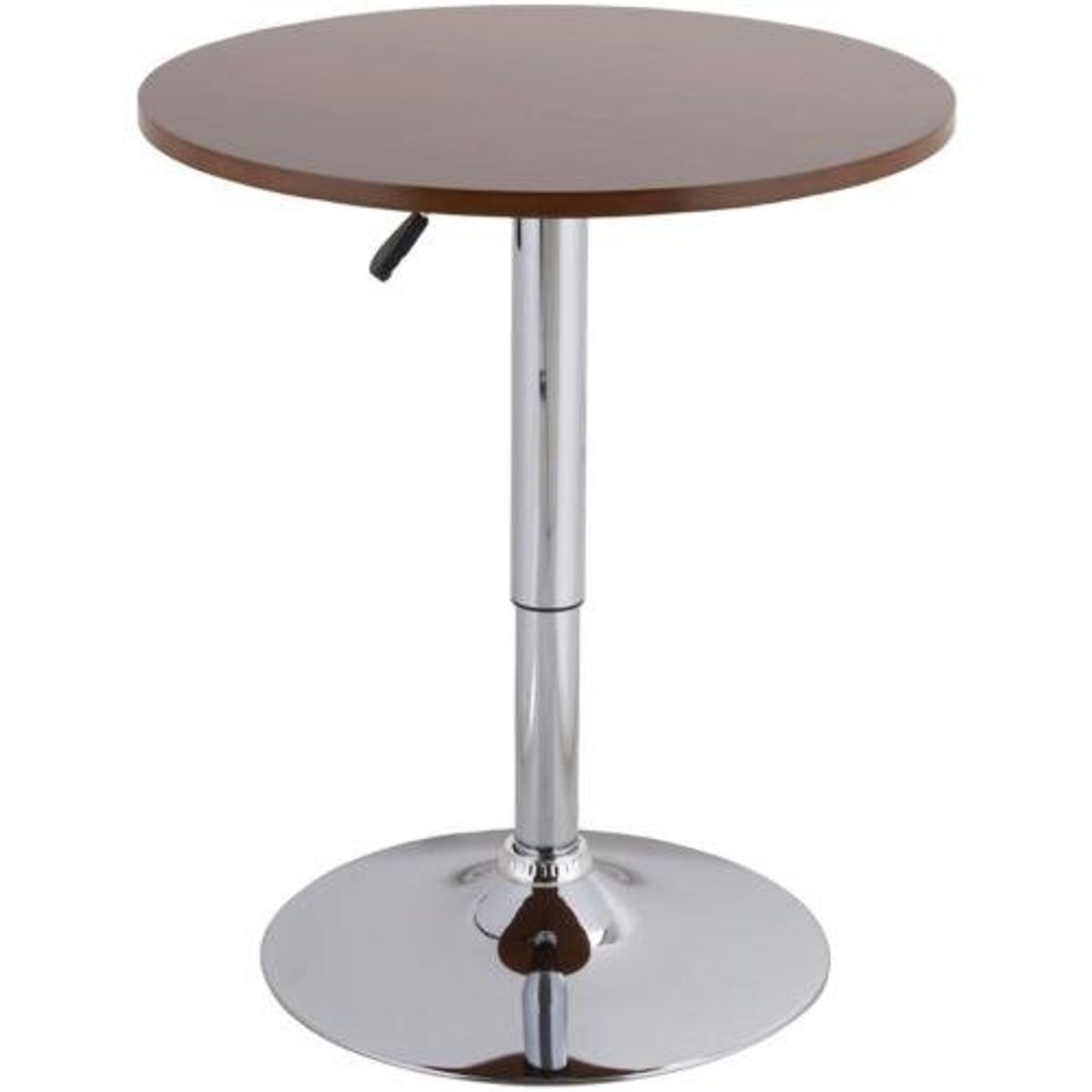 ARTIHOGAR - Mesa de Bar Regulable 60 CM mdf Color Café Caoba