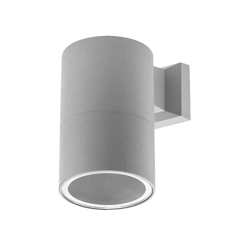 HB LEDS - Apliqué Exterior Decorativo Porta GU10 Gris