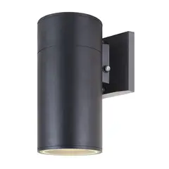 HB LEDS - Apliqué Exterior Decorativo Porta GU10 Negro