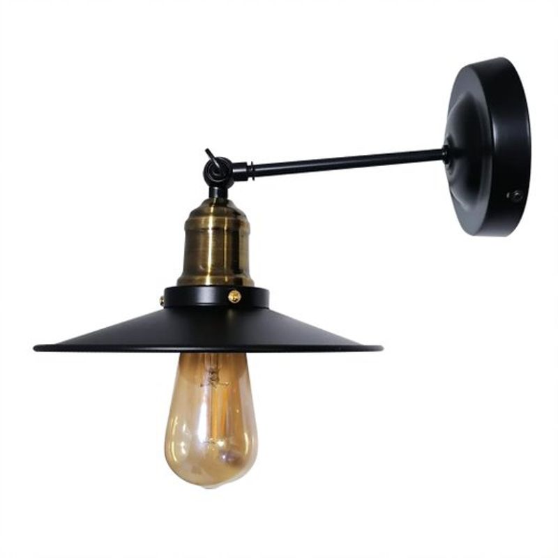 GENERICO - Aplique Muro Vintage Industrial Soquete Bronce