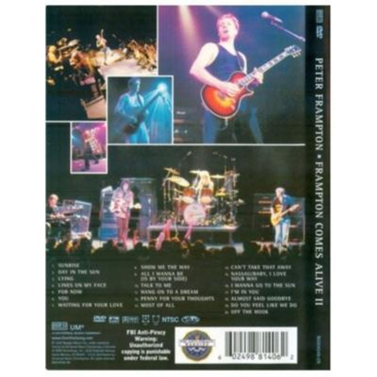 HITWAY MUSIC - PETER FRAMPTON - FRAMPTON COMES ALIVE II - DVD HITWAY MUSIC