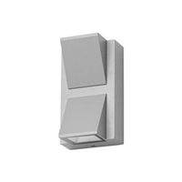 Aplique LED 2 * 5W Gris