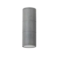HB LEDS - Aplique de pared exterior dual GU10 Gris 35834