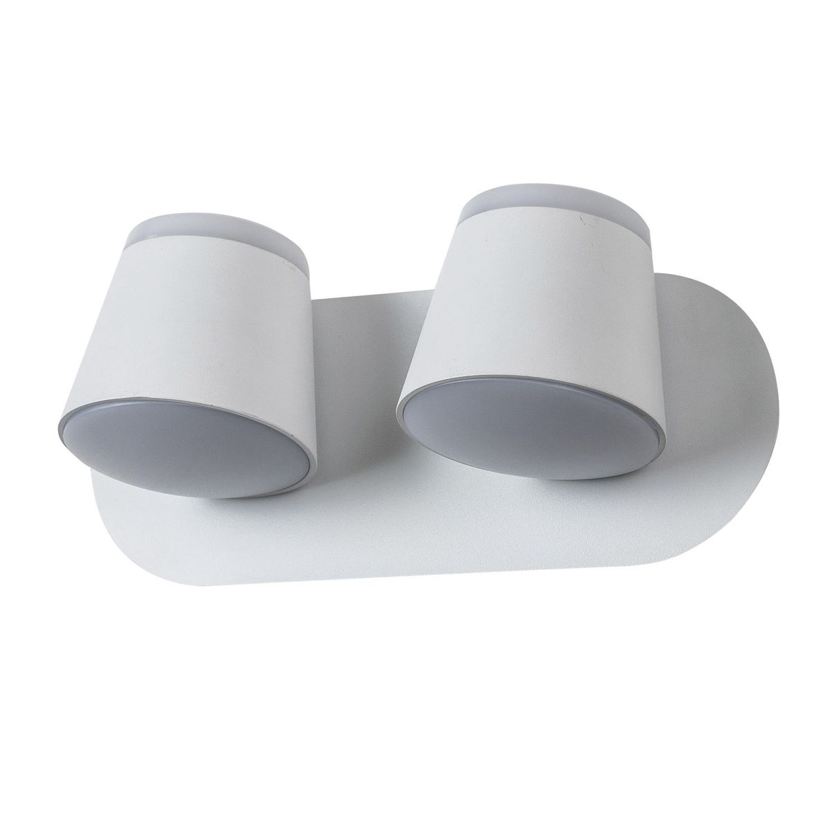 HB LEDS - Apliqué Elegante Doble Decorativo LED Movible 10W Blanco