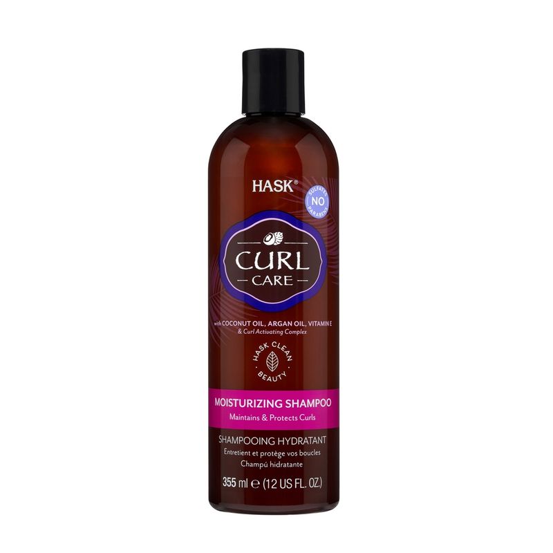 HASK - Shampoo acondicionador termo protector hask para rulos CVL