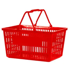 GENERICO - CANASTO DE COMPRAS SUPERMERCADO 25X32X46CM BIGHOUSE-MIMBRAL