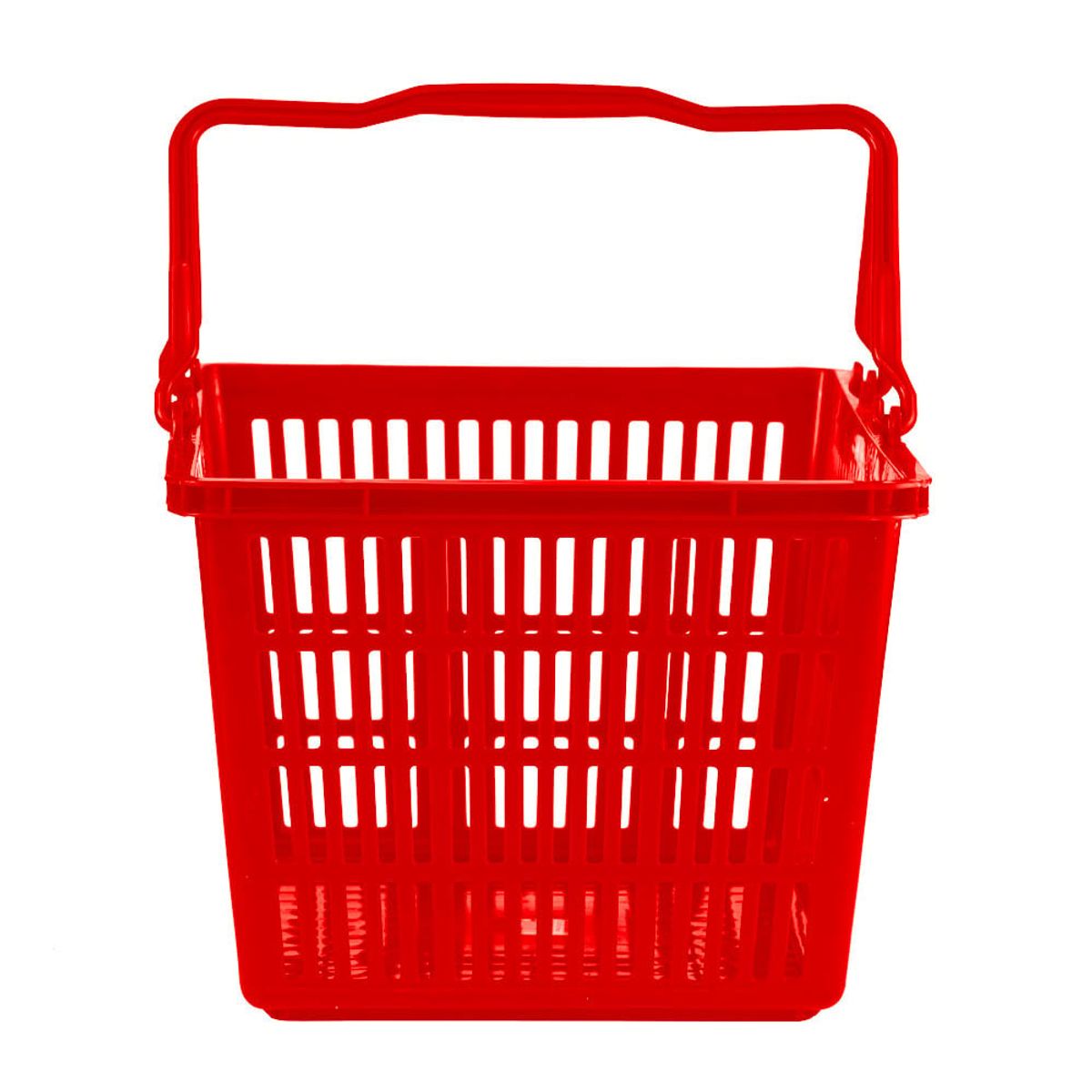GENERICO - Canasto De Compras Supermercado de mano 25x32x46cm Bighouse