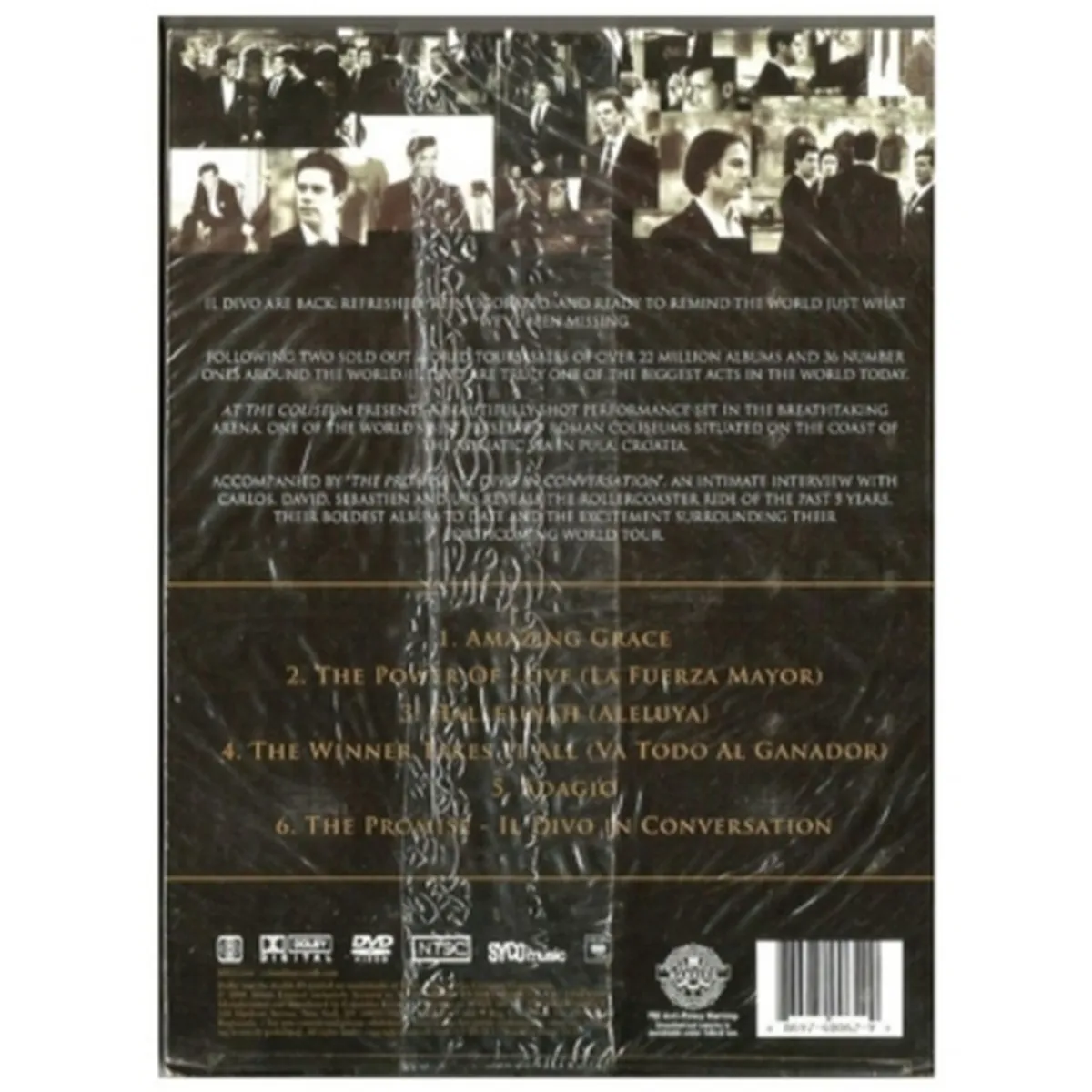 HITWAY MUSIC - IL DIVO - AT THE COLISEUM - DVD HITWAY MUSIC