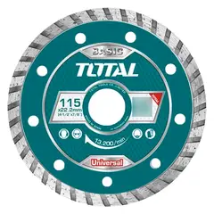 TOTAL TOOLS - Disco De Corte Diamantado Turbo 4 1/2 115mm