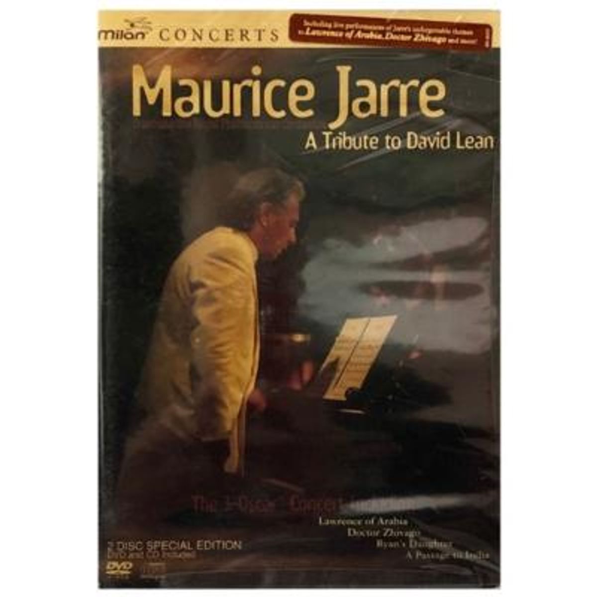 HITWAY MUSIC - MAURICE JARRE - TRIBUTE TO DAVID LEAN (DVD+CD) - DVD HITWAY MUSIC
