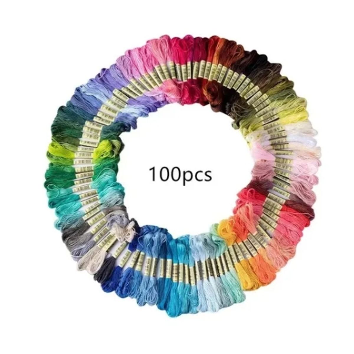 OFERTABKN - Set De Agujas Mágica Bordado  Kit De Hilos De Bordar Bambu