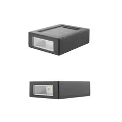 OFERTABKN - Lampara Foco Solar X2 Aplique Exterior Impermeable