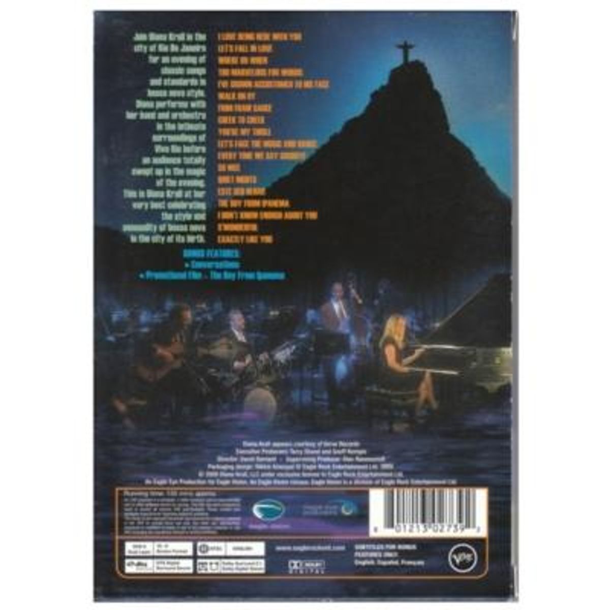HITWAY MUSIC - DIANA KRALL - LIVE IN RIO - DVD HITWAY MUSIC