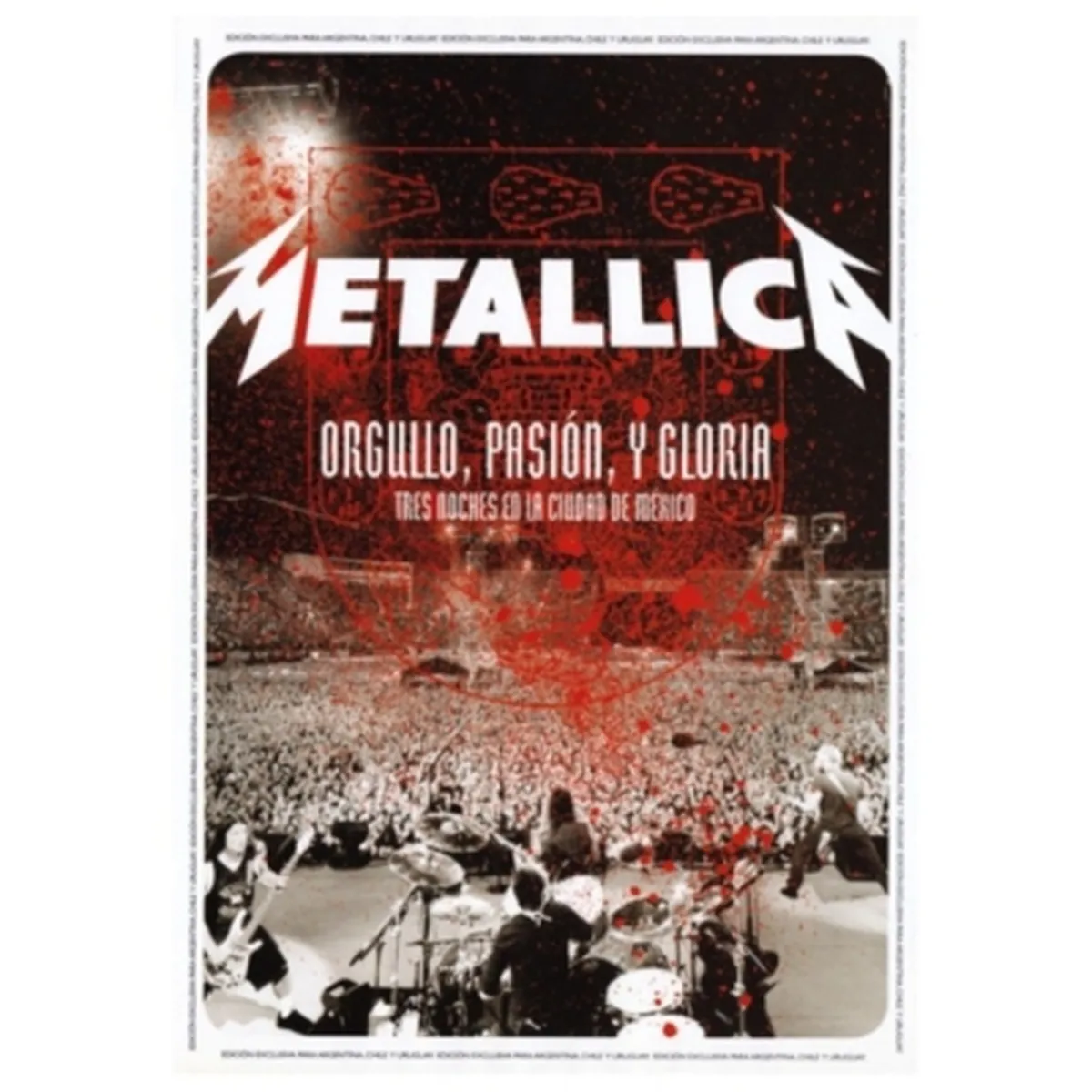 HITWAY MUSIC - METALLICA - ORGULLOPASION Y GLORIA - DVD HITWAY MUSIC