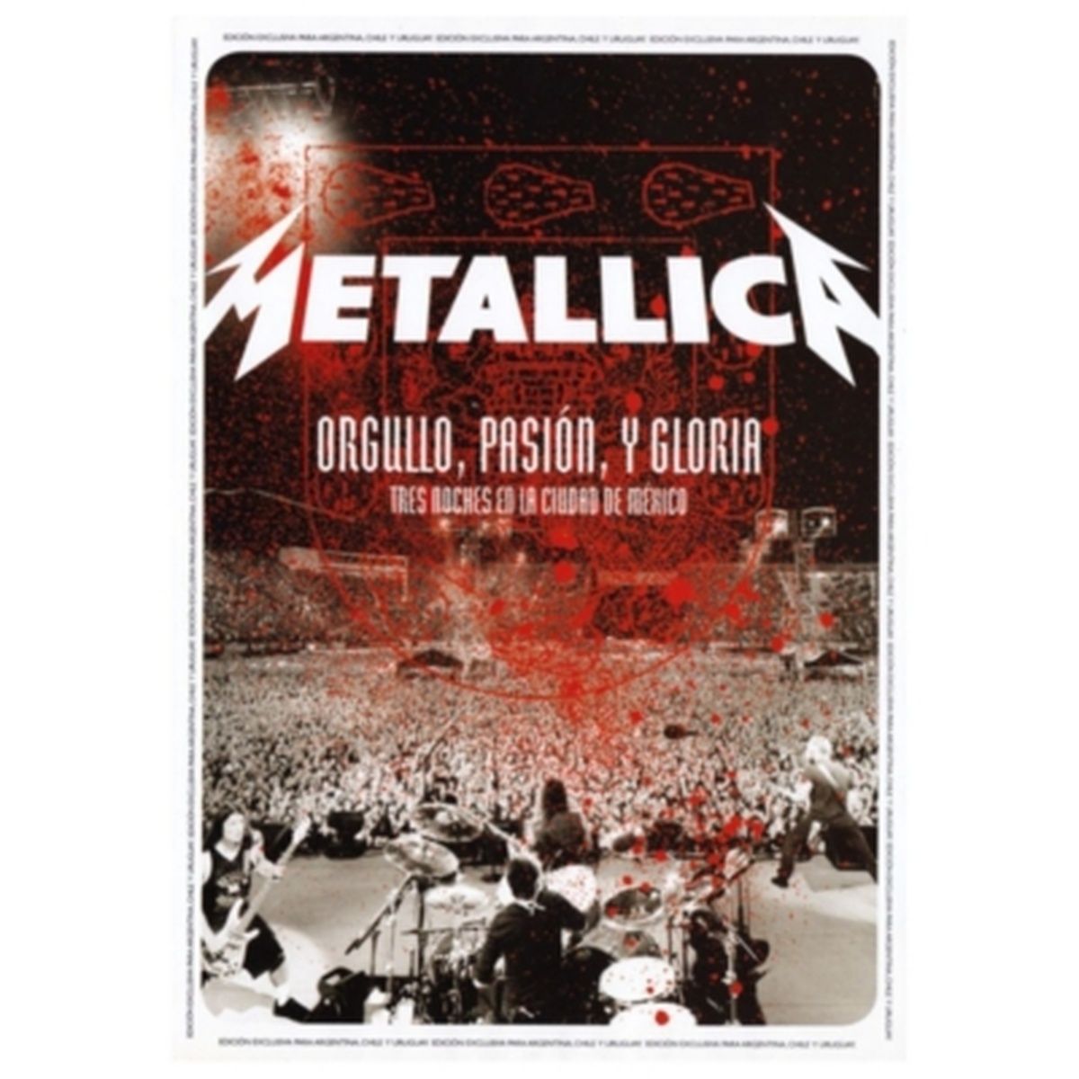 HITWAY MUSIC - METALLICA - ORGULLOPASION Y GLORIA - DVD HITWAY MUSIC
