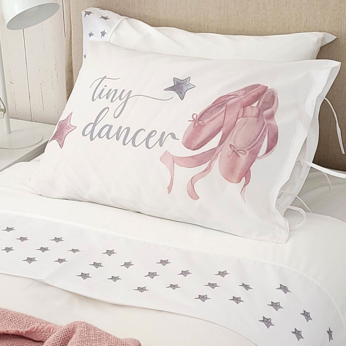 MARGARITA SCHEEL BY CASA ALVARINHO - Funda Almohada Tiny Dancer 50x70 Pack 2