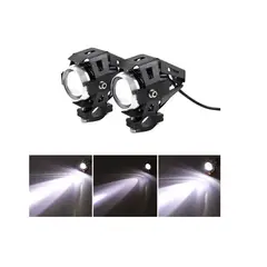 GENERICO - X2 Lámpara Luz Foco Neblinero Led U5 Ojos De Angel Para Moto