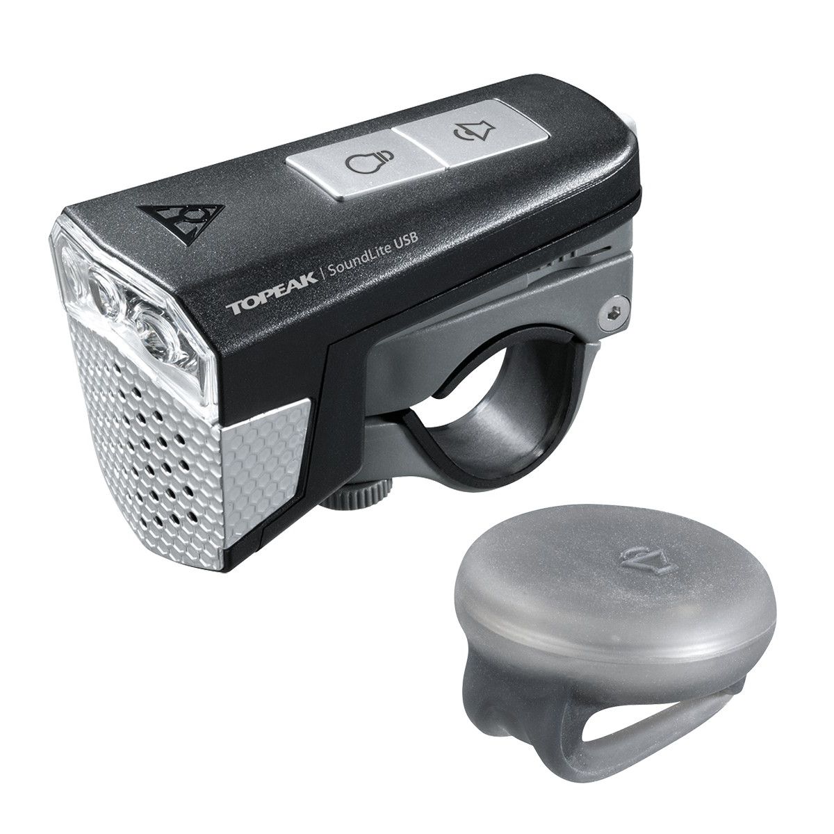 TOPEAK - Luz Topeak Delantera Bocina Inalambrica USB 70 Lumens