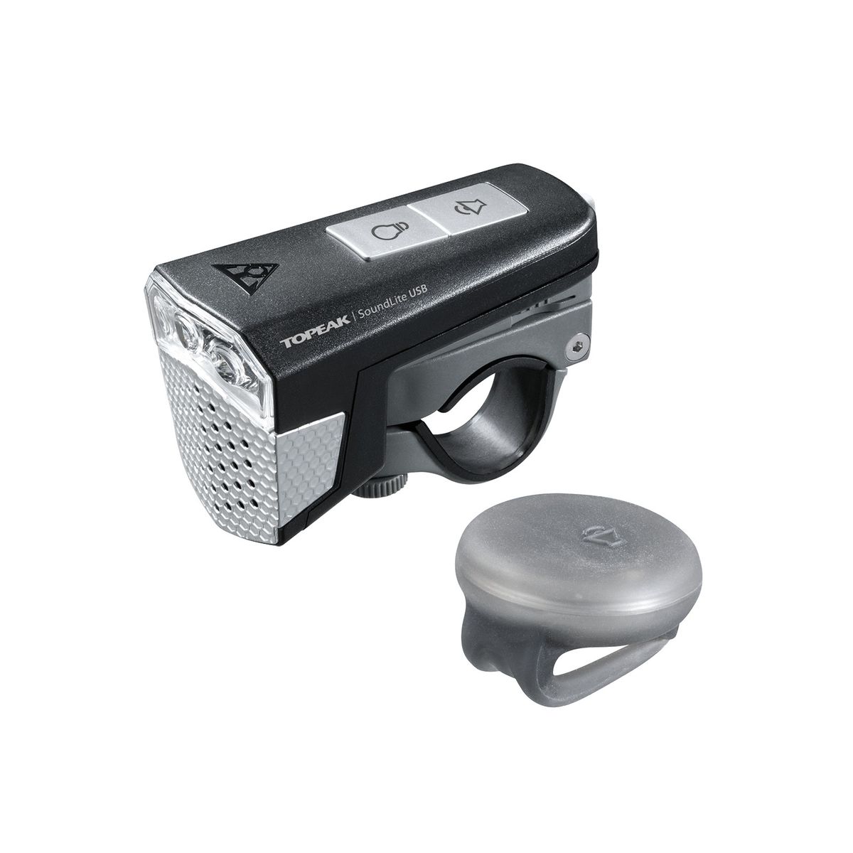 TOPEAK - Luz Topeak Delantera Bocina Inalambrica USB 70 Lumens