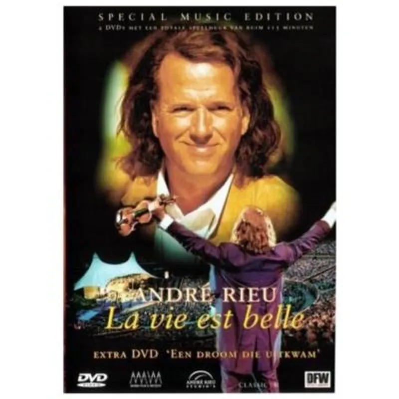 HITWAY MUSIC - ANDRE RIEU - LA VIE EST BELLE - DVD HITWAY MUSIC
