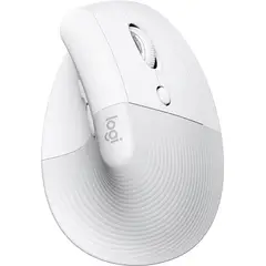 LOGITECH - Mouse Inalámbrico Lift Vertical Blanco