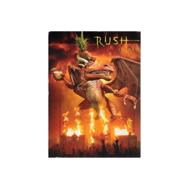 HITWAY MUSIC - RUSH - LIVE IN RIO - DVD HITWAY MUSIC