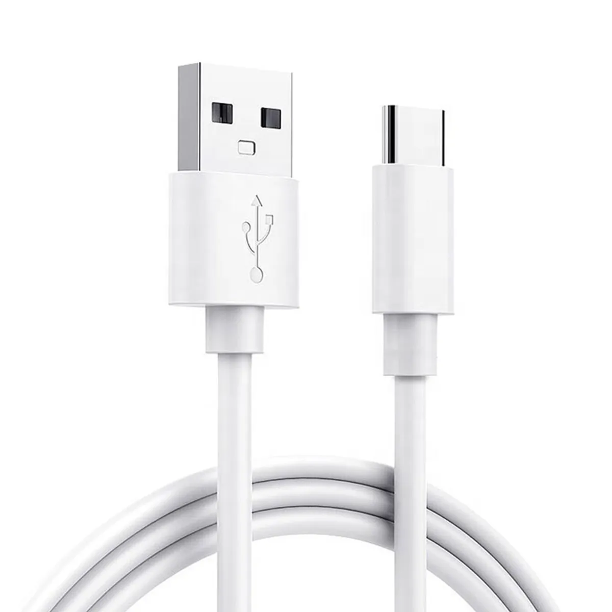 GENERICO - Cable USB a Type-C 1 Metro Carga Rápida, Transferencia Estable y Protección Avanzada