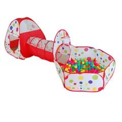 GENERICO - Carpa Piscina Casa Túnel Plegable Infantil