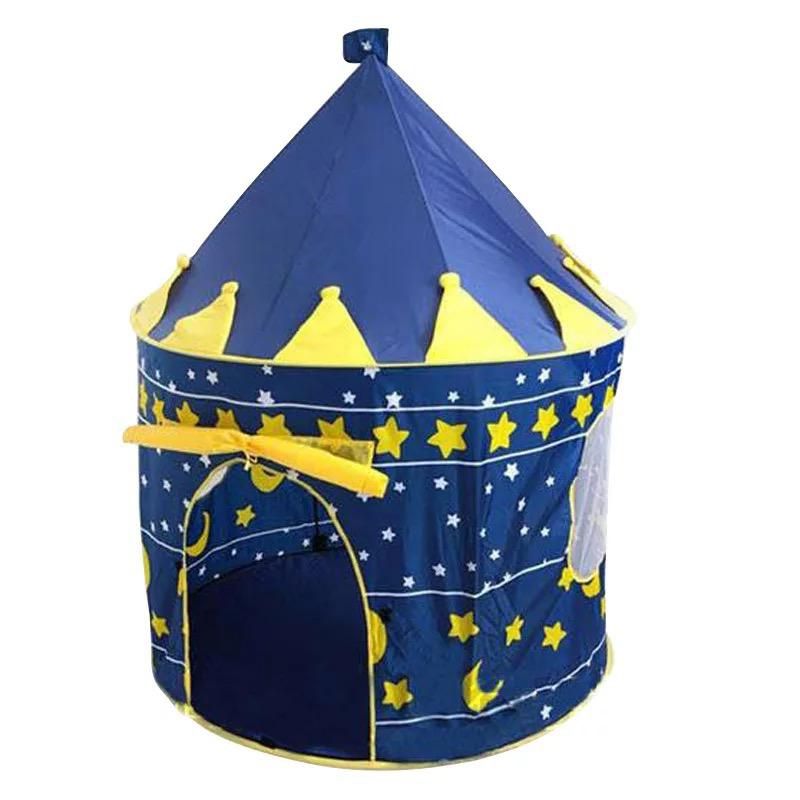 GENERICO - Carpa Castillo Infantil Niños Y Niñas Azul
