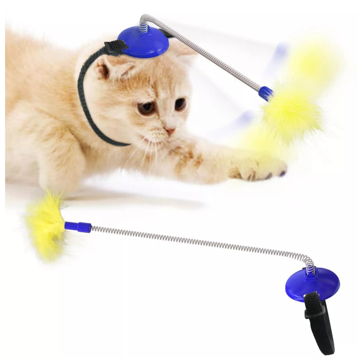 GENERICO - Juguete Telescopico Interactivo Para Mascotas Gatos