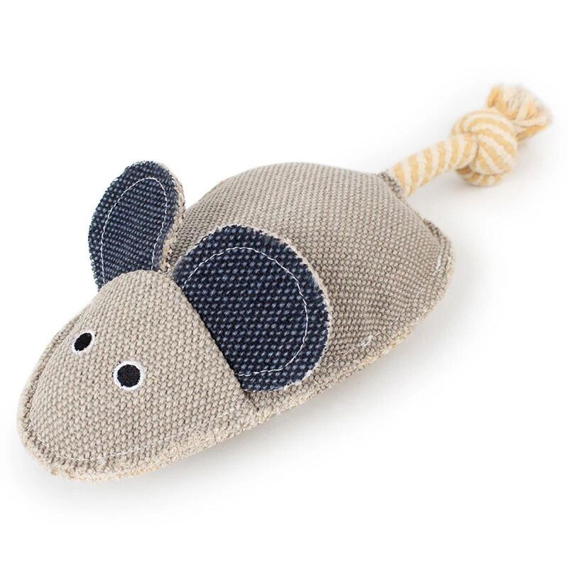 GENERICO - Juguete Peluche Con Sonido Raton Grande Para Mascotas