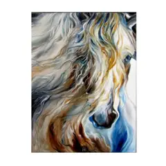 GENERICO - PINTURA CON NÚMEROS CABEZA DE CABALLO