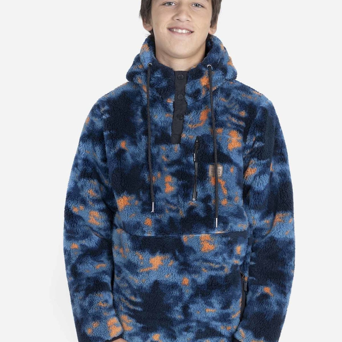 MAUI AND SONS - Poleron Juvenil 5O1752 Azul Maui and Sons MAUI AND SONS