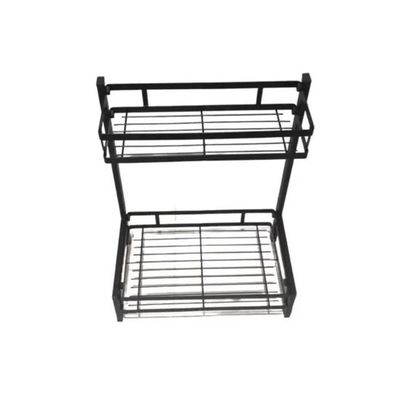 Imagen 2 del producto Organizador 2 Niveles Metálico Cocina Negro