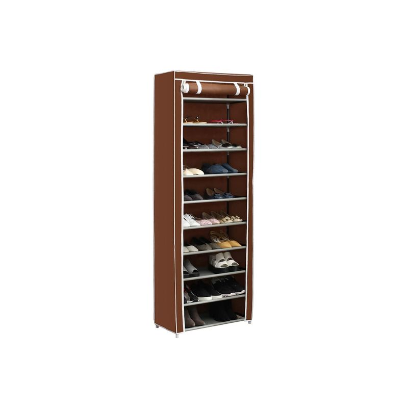 IMPORTCLICK - Zapatero Organizador Hogar 9 Niveles Café