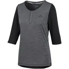 IXS - Polera Mujer Carve X Henley Graphite 40
