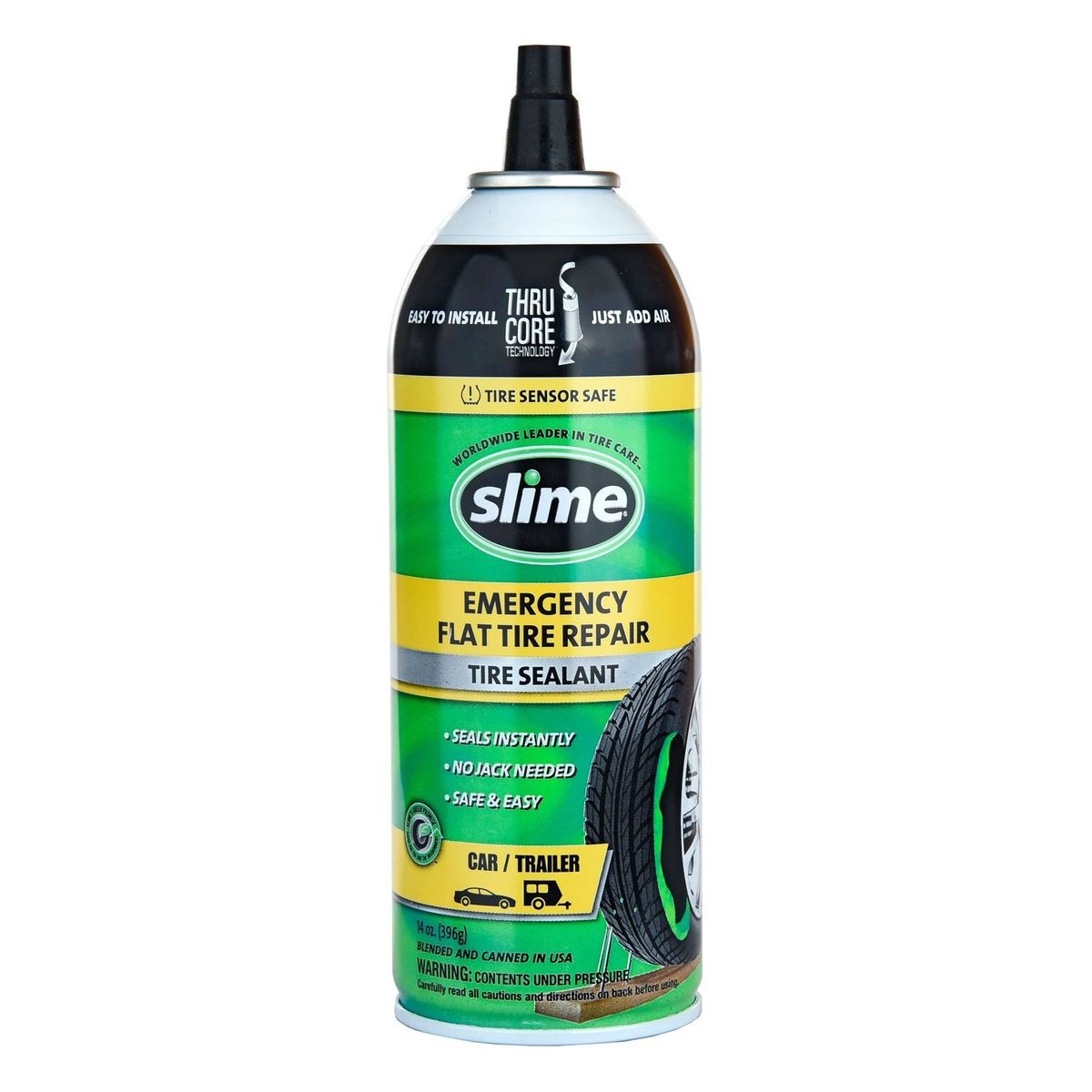 SLIME - Sellador Neumatico Emergencia 14 OZ Slime