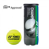PELOTA DE TENIS CHAMPIONSHIP BLACK ITF X3