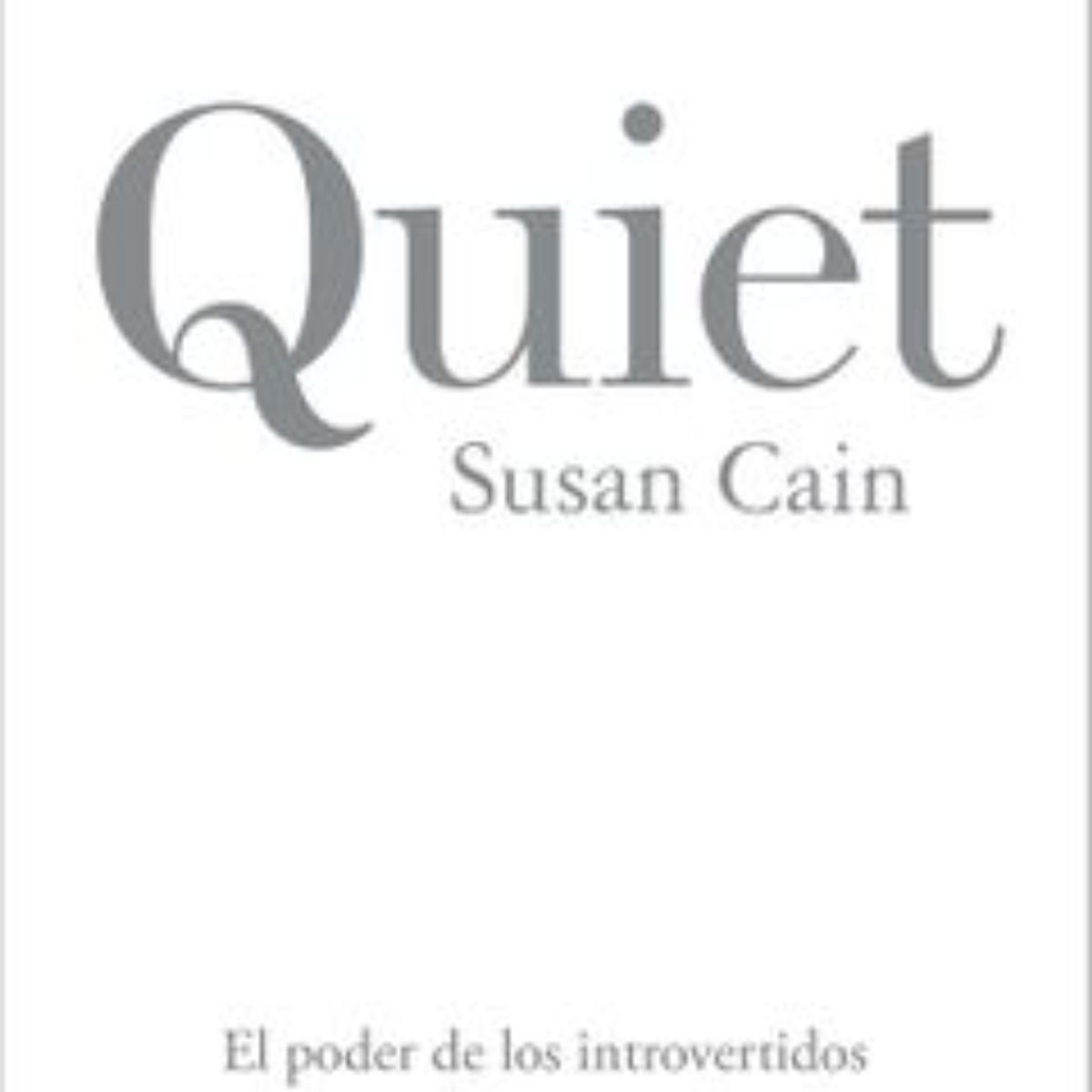 TOP10BOOKS - LIBRO Quiet - Quiet